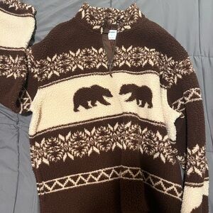 Old Navy Sherpa Quarter Zip